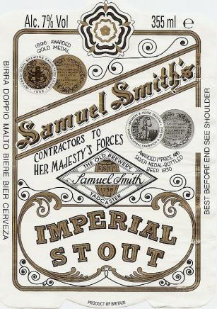 Samuel Smiths - Imperial Stout (4 pack cans) (4 pack cans)